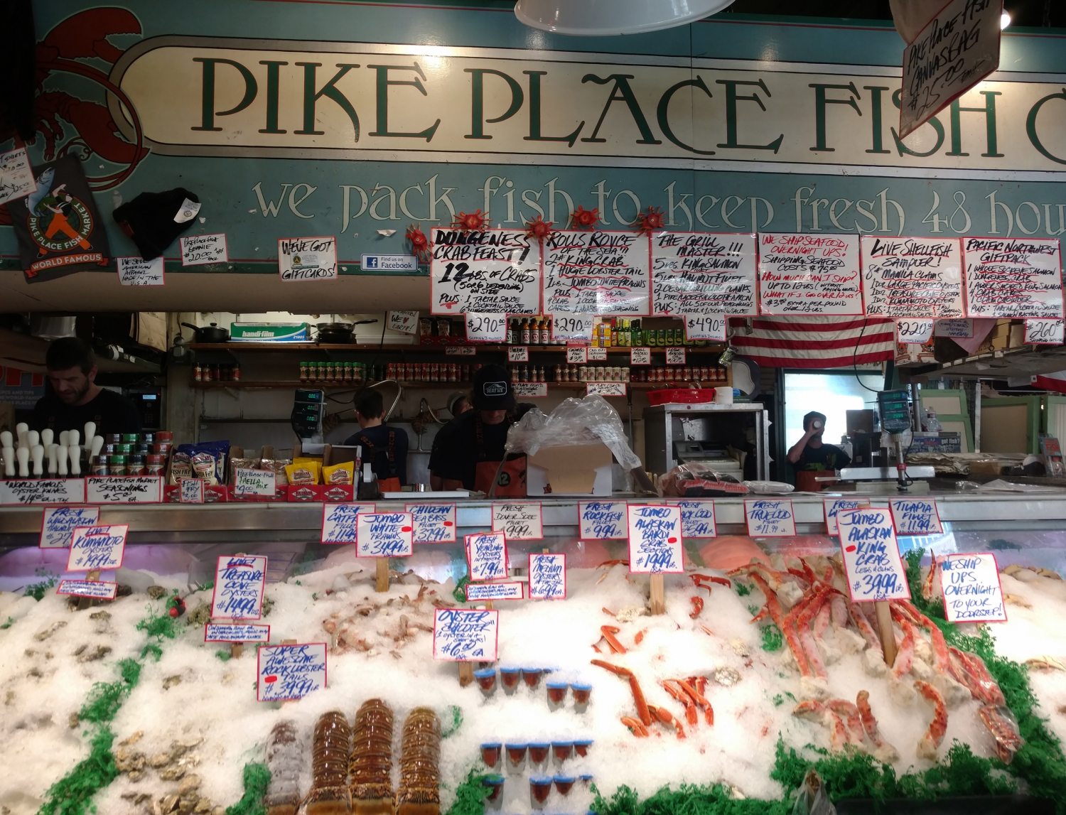 Fresh Seafood Overnight from Pike Place Fish Co